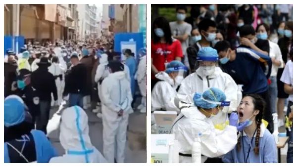 பழைய மாதிரியே நடக்குதே.. சீனாவில் கட்டுக்கடங்காமல் பரவும் கொரோனா! தீவிர ஊரடங்கு.. மக்கள் கொந்தளிப்பு