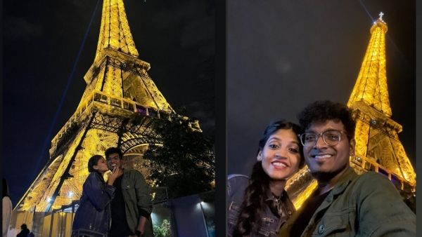 பாரிஸில் காதல் மனைவியின் ஆசையை நிறைவேற்றிய அஜய் கிருஷ்ணா... வேற லெவல் வளர்ச்சிதான்