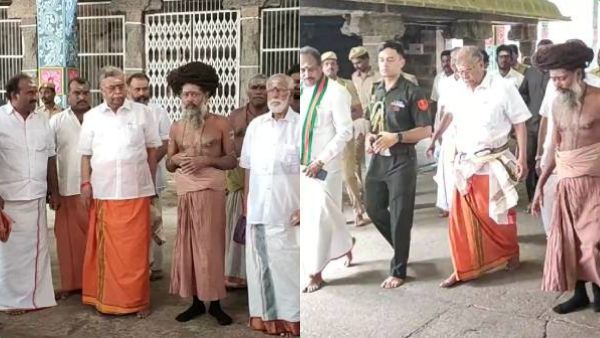 வைத்தீஸ்வரன் கோயிலில் ஆளுநர் இல.கணேசனிடம் கேட்கப்பட்ட அந்த கேள்வி.. புகைச்சலில் பாஜக சீனியர்ஸ்!
