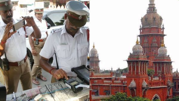 போக்குவரத்து விதிமீறல்: அபராத தொகையை உயர்த்தியதற்கு எதிராக சென்னை உயர் நீதிமன்றத்தில் வழக்கு