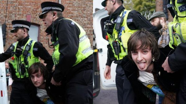 இங்கிலாந்தில் டென்ஷன்: மன்னர் சார்லஸ், ராணி கமிலா மீது சரமாரி முட்டை வீச்சு- இளைஞர் கைது