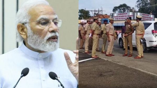 மதுரையில் இருந்து ஹெலிகாப்டரில் பிரதமர் மோடி திண்டுக்கல் வருகை- ஆளுநர், முதல்வர் வரவேற்பு!