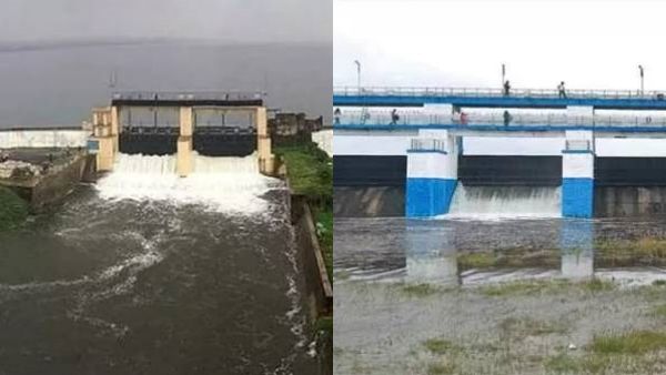 நிரம்பும் நிலையில் புழல் ஏரி..விநாடிக்கு 500 கனஅடி நீர் வெளியேற்றம்..வெள்ள அபாய எச்சரிக்கை