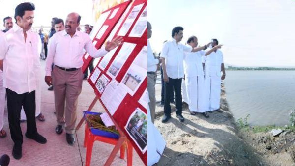 காலையிலேயே முதல்வர் ஸ்டாலின் விசிட்.. கடலூரில் மழை வெள்ள பாதிப்புகளை ஆய்வு செய்து நிவாரண உதவி