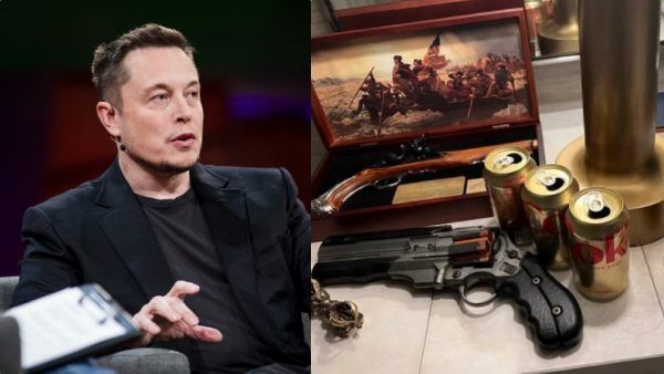 எப்போதும் துப்பாக்கியுடன் தான் இருப்பார் போல..இணையத்தை உறைய வைத்த எலான் மஸ்க்கின் ட்விட்..என்னாச்சு?