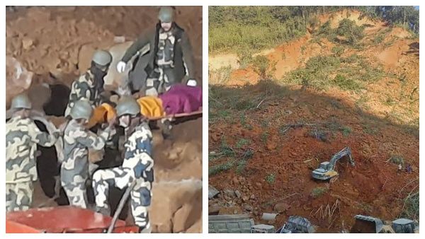 மிசோரம் கல்குவாரி மலை சரிந்து விபத்து: 11 பீகார் தொழிலாளர்களின் உடல்கள் மீட்பு