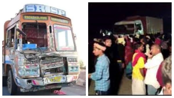 பாய்ந்து வந்த லாரி.. கண்ணிமைக்கும் நேரத்தில் நடந்த கொடூரம்.. பீகாரில் 12 பக்தர்கள் பரிதாப பலி