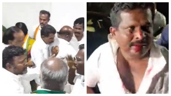 ரணகளமாகிப் போன சென்னை காங். தலைமை அலுவலகம்.. நிர்வாகிகள் கோஷ்டி மோதலால் போலீஸ் குவிப்பு