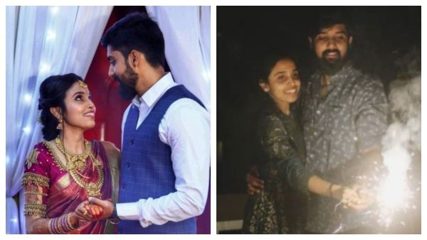 எதிர்நீச்சல் சீரியல் சக்தியின் நிஜ மனைவி இவர்தானாம் .. மனைவியோடு மகிழ்ச்சியாக வெளியிட்ட பதிவு