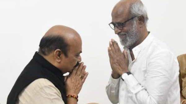 கர்நாடகா உதயமான நாள் விழா- கன்னடத்தில் பேசிய ரஜினிகாந்த்- நன்றி சொன்ன முதல்வர் பசவராஜ் பொம்மை!