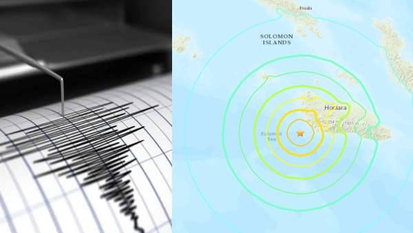 அதிகாலை நில நடுக்கம்! அதிர்ந்து குலுங்கிய சாலமன் தீவுகள்! கடலோர பகுதிகளில் சுனாமி அபாய எச்சரிக்கை!