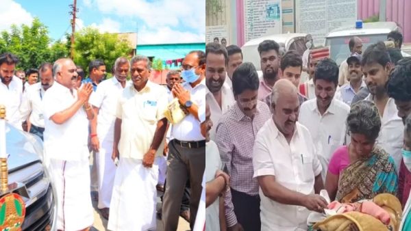 குழந்தைக்கு ‘உதயநிதி’ என பெயர் சூட்டிய அமைச்சர்.. வருங்கால முதல்வர் பேரை வச்சிருக்கேன்! உற்சாகம்!