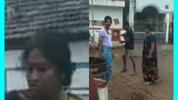 நைட்டியுடன் 