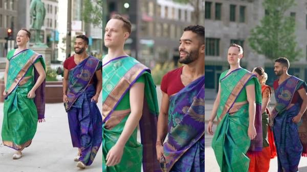 சேலையில் வந்த உருவம்! ஆசையாக பார்த்த இந்திய மாப்பிள்ளை! கடைசியில் ட்விஸ்ட்! அமெரிக்காவில் சுவாரசியம்