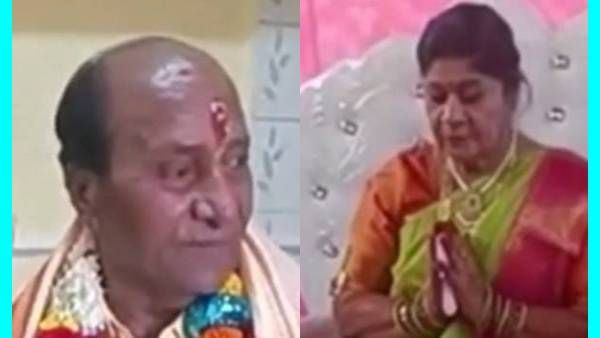 வாட்டிய தனிமை.. பெண்ணுக்கு வயது 64.. மாப்பிள்ளைக்கு 75.. அப்பாவை நெகிழ வைத்த மகள்கள்.. ஆஹா கல்யாணம்!