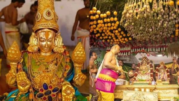 திருச்சானூர் பத்மாவதி தாயார் கோவில் பஞ்சமி தீர்த்தம்..புனித நீராடிய லட்சக்கணக்கான பக்தர்கள்