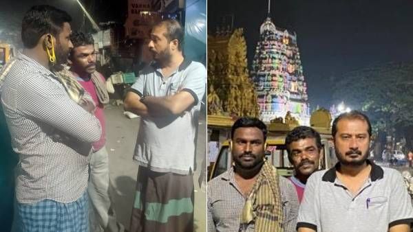 வண்டியை நேரா கோட்டை ஈஸ்வரன் கோவில் பகுதிக்கு விடுப்பா! கைலியுடன் அதிகாலையில் தமிமுன் அன்சாரி விசிட்