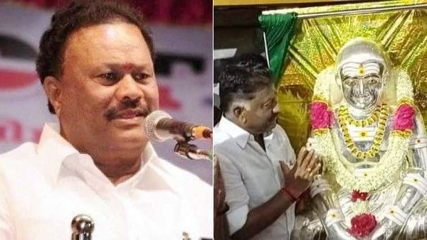 தேவருக்கு வெள்ளியில் ஏன்? வைரத்தில் போட்டிருக்கலாமே.. ஓபிஎஸ்-ஐ விளாசிய திண்டுக்கல் சீனிவாசன்