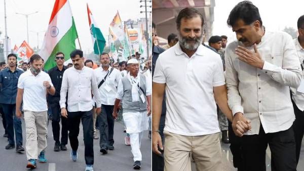 இணைந்த கரங்கள்! துரை வைகோவிடம் மனம் விட்டு பேசிய ராகுல்காந்தி! தெலுங்கானாவில் 'நண்பேண்டா' நிகழ்வு!