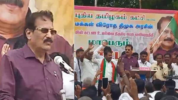 திராவிட மாடலா? இந்தி திணிப்பு.. ஆளுநர் எதிர்ப்பு! திமுகவுக்கு இது தான் வேலையே! சீரியஸான கிருஷ்ணசாமி!