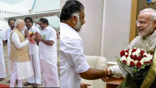 “ரோஸ்” தந்த ஈபிஎஸ், ஓபிஎஸ்.. ஒன்னா இரட்டை இலையில போட்டியிடனும்.. “டோஸ்” விட்ட மோடி? மாஜி தகவல்