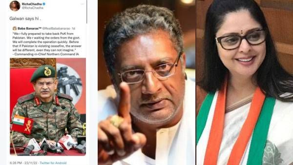 கல்வான் விவகாரம்.. நடிகர் பிரகாஷ் ராஜை தொடர்ந்து சீனில் வந்த நடிகை நக்மா.. பாஜக மீது கடும் தாக்கு