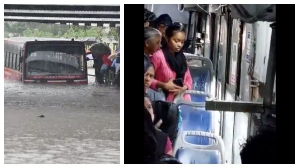 சென்னை பேருந்தில் “வாட்டர் ஷவர்”.. சீட்களை நனைத்த மழை! சகித்துக்கொண்டு சென்ற பயணிகள்