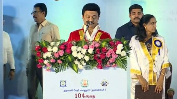 இடிக்க முயன்ற அதிமுக அரசு.. ராணி மேரி கல்லூரிக்காக நான் இறங்கி போராடினேன் - முதல்வர் ஸ்டாலின் பேச்சு