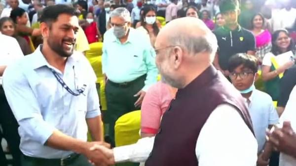 சென்னையில் அமித்ஷாவுடன் சந்திப்பு.. எம் எஸ் தோனி பாஜகவில் இணைகிறாரா? பரபரப்பை கிளப்பிய நெட்டிசன்கள்