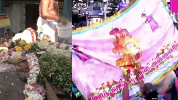 கெட்ட சகுனம்! நேற்று தேவலாய கொடி அறுந்தது..இன்று யானை லட்சுமி இறந்தது! பதற்றத்தில் புதுச்சேரி மக்கள்