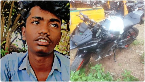 வண்டலூரில் அதிவேகமாக சென்ற பைக் இரும்பு தடுப்பில் மோதியது.. 17 வயது மாணவன் பலி