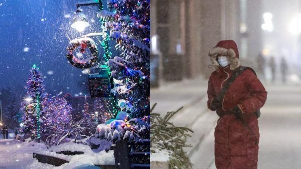 தலைமுறை காணாத கடும் குளிர்.. பனிப்புயலால் உறைந்த அமெரிக்கா..களையிழந்த கிறிஸ்துமஸ் கொண்டாட்டம்