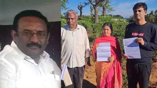 அதிமுக மாஜி அமைச்சர் புத்திசந்திரன் மீது விவசாயி பரபர புகார்.. இரவோடு இரவாக வேலையை காட்டிட்டாரு!