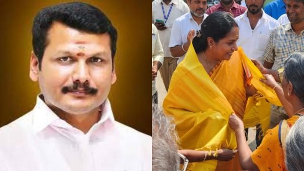 கொலுசு கொடுத்து மக்களை ஏமாற்றினார் செந்தில் பாலாஜி! முட்டாள் மாதிரி தெரியுதா! வரிந்து கட்டும் வானதி!