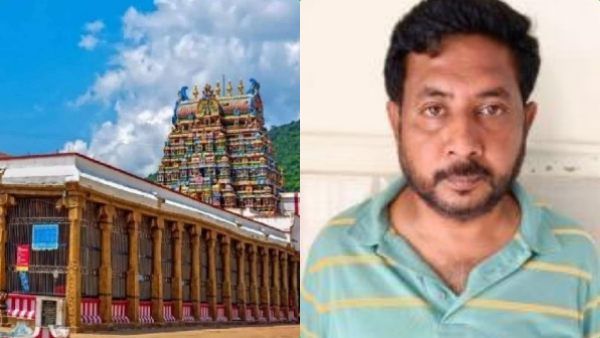 கள்ளழகர் கோவில் நிலத்தை ரூ.34 கோடிக்கு விலை பேசிய பாஜக நிர்வாகி..கைது செய்த விருதுநகர் போலீஸ்