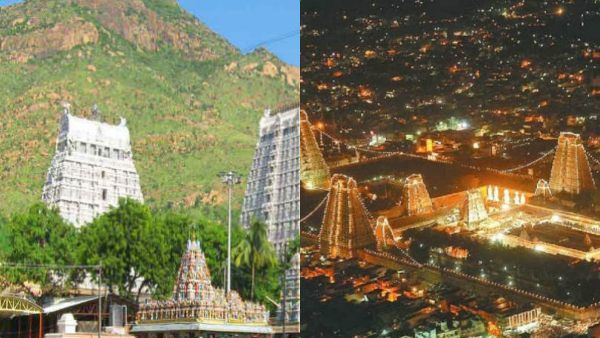 திருவண்ணாமலை அண்ணாமலையார் கோவிலில் ஏற்றப்பட்ட பரணி தீபம்.. இன்று மாலை மகாதீபம்.. பலத்த பாதுகாப்பு