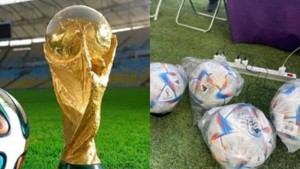 ஒரே வியப்பு.. உலககோப்பை போட்டியில் சார்ஜ் ஏற்றப்படும் கால்பந்துகள்.. அட காரணத்த பாருங்க.. சூப்பரே!