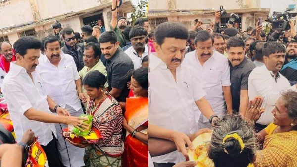 காலையிலேயே காரை எடுத்துக் கொண்டு புறப்பட்ட ஸ்டாலின்! ஒரு இடம் விடாமல் புயல் பாதிப்புகளை நேரில் ஆய்வு