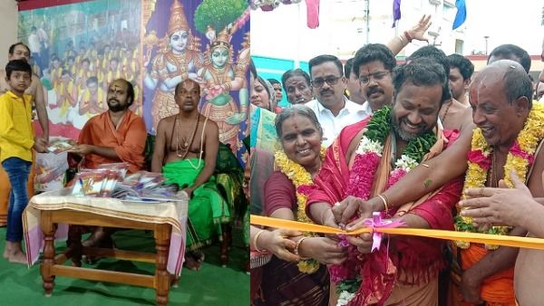 நோயற்று வாழட்டும் உலகு..ஸ்ரீதன்வந்திரி ஆரோக்கிய பீடத்தில் ஐம்பெரும் விழா..மாணவர்களுக்கு தானம்