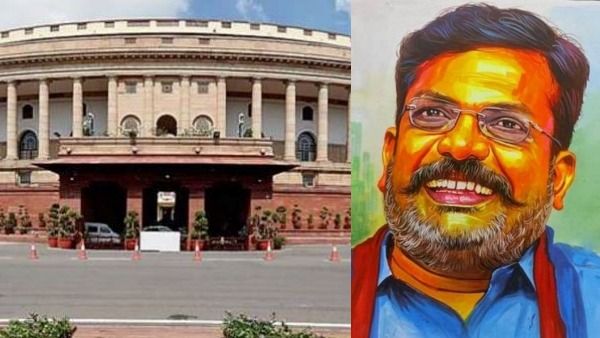 கொடுக்குறதுல முதல் இடம்.. ஆனா தமிழகத்துக்கு திருப்பி தரலையே- நாடாளுமன்றத்தில் திருமா அட்டாக்