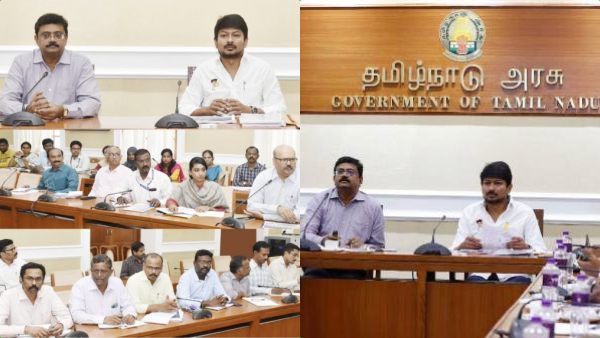 சிறப்புத் திட்டச் செயலாக்கத் துறையின் செயல்பாடுகள்! சனிக்கிழமையும் ஆய்வுக்கூட்டம் நடத்திய உதயநிதி!