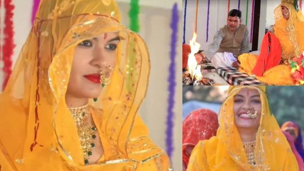 300 உறவுக்காரர்கள் சூழ.. தாய் ஆசியோடு.. சாட்சாத் விஷ்ணு பகவானை திருமணம் செய்த இளம் பெண்!