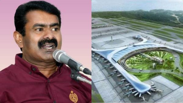 பரந்தூர் விமான நிலையம் - மக்களை அச்சுறுத்தி அடக்குவது அரச பயங்கரவாதம்... சீமான் கடும் கொந்தளிப்பு