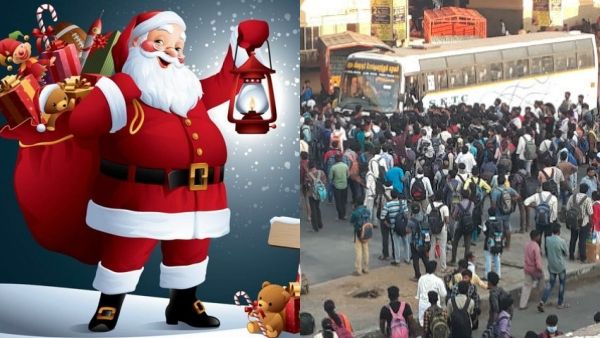 அரையாண்டு விடுமுறை..கிறிஸ்துமஸ்..சொந்த ஊருக்கு படையெடுக்கும் மக்கள்..சிறப்பு பேருந்து இயக்கம்