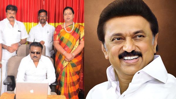 கேப்டன் கோஷம் போட்ட தேமுதிகவினர்! கூலாக கடந்து சென்ற முதல்வர் ஸ்டாலின்! பதற்றமடைந்த பார்த்தசாரதி!