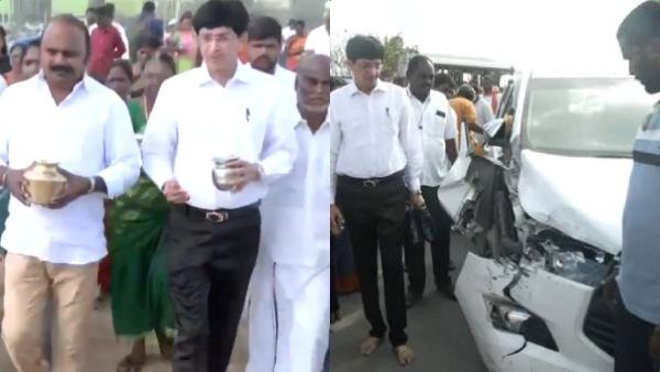 ராதாகிருஷ்ணன் ஐஏஎஸ்ஸுக்கு நொச்சிக்குப்பத்திற்கு காரில் லிப்ட் கொடுத்த எம்எல்ஏ.. மெரினாவில் பரபரப்பு