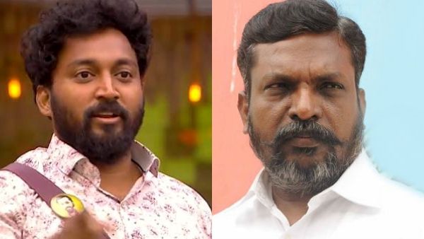 விக்ரமனால் எனக்கு பெருமை.. என்னிடம் கேட்ட பிறகே பிக்பாஸ் சென்றார் - நெகிழ்ச்சியடைந்த திருமாவளவன்