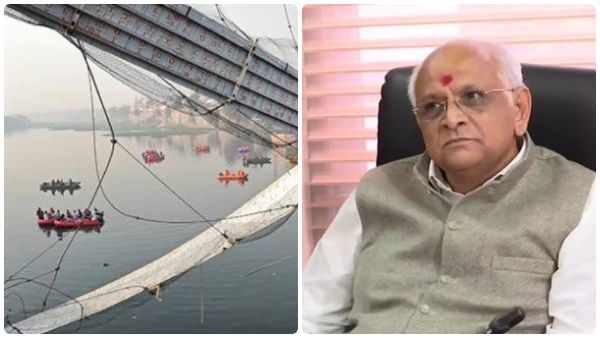 தாக்கம் ஏற்படுத்தாத மோர்பி பாலம் விபத்து.. குஜராத் முதல்வர் பூபேந்திர படேல் முன்னிலை