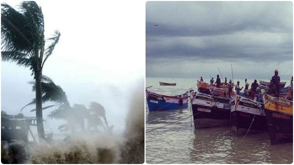 சுழன்றடிக்கும் சூறாவளி.. ராமேஸ்வரம் மீனவர்களுக்கு அலர்ட்.. ப்ளீஸ் இந்த பகுதிகளுக்கு போகாதீங்க