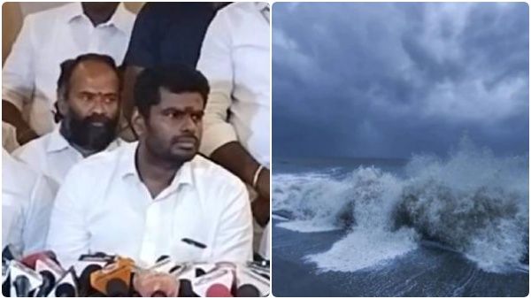 மாண்டஸ் புயல்.. அரசை குறை சொல்ல முடியாது! அமைச்சர்கள் களத்தில் இறங்குனாங்க - அண்ணாமலையே சொல்லிட்டாரே